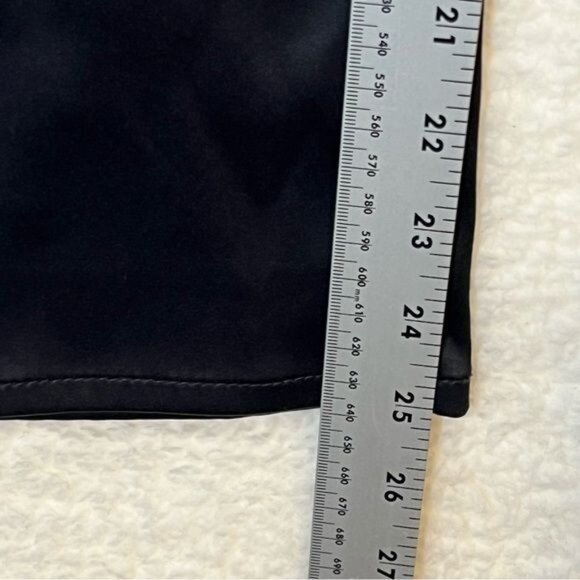 J Brand Women’s Pants Black Satin Straight Size 27 Waist Mid Rise - Picture 6 of 13
